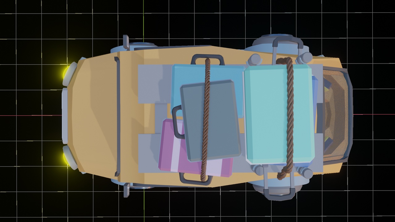 Media 1 for listing low poly travel van