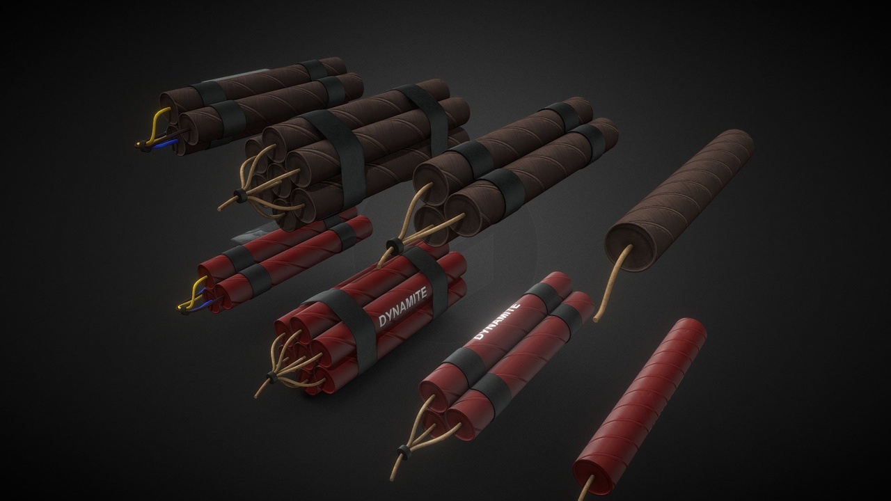 Media 1 for listing Explosive Pack ( game ready asset )