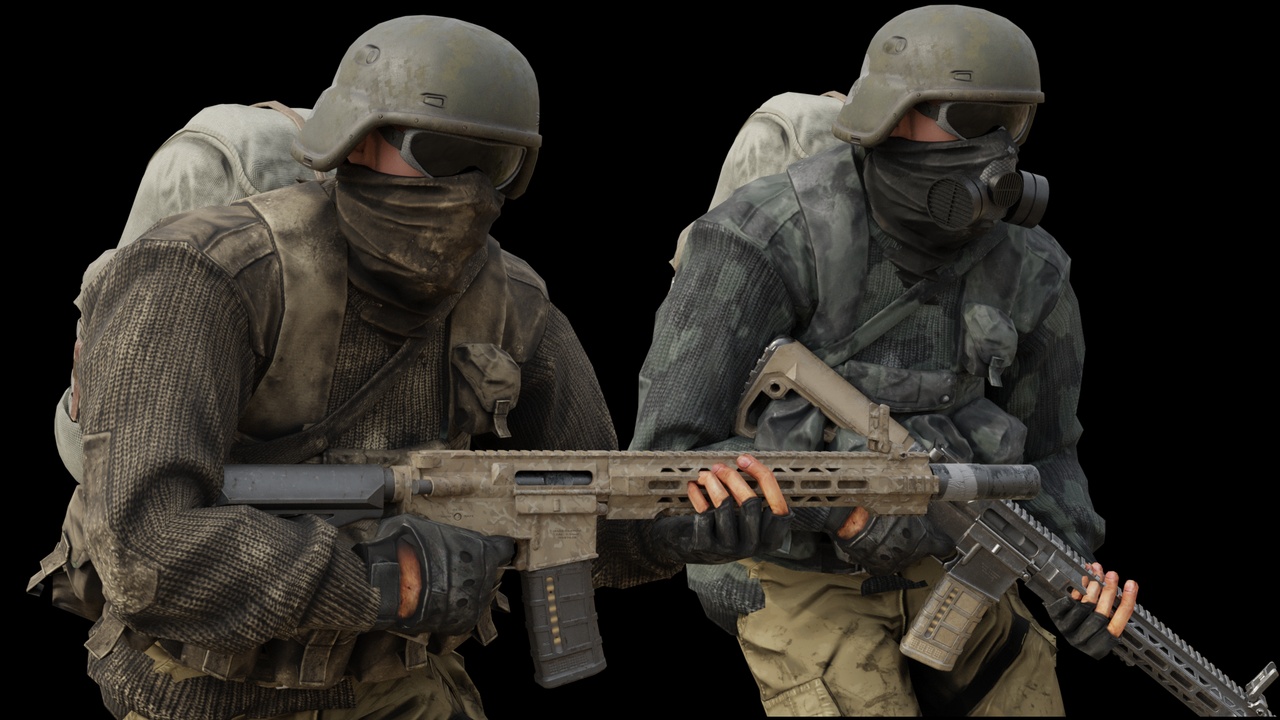 Media 1 for listing Modular Soldier - Rigged - Animated