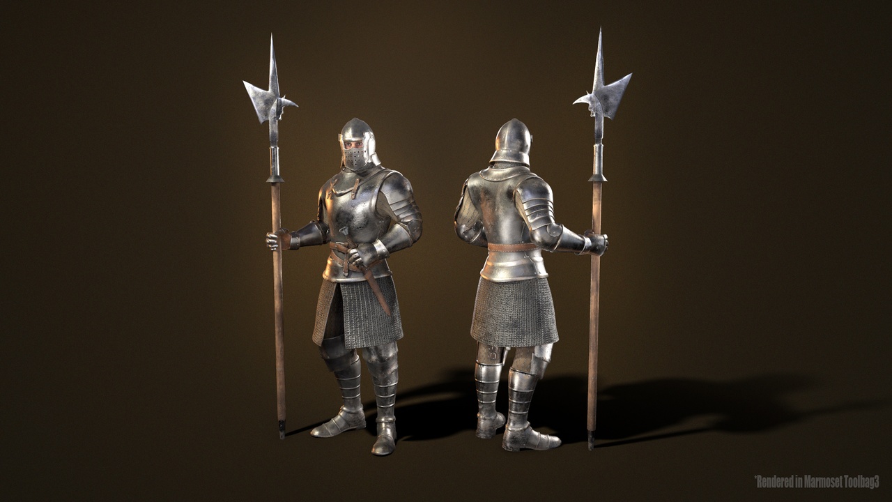 Media 1 for listing Medieval Soldier 3