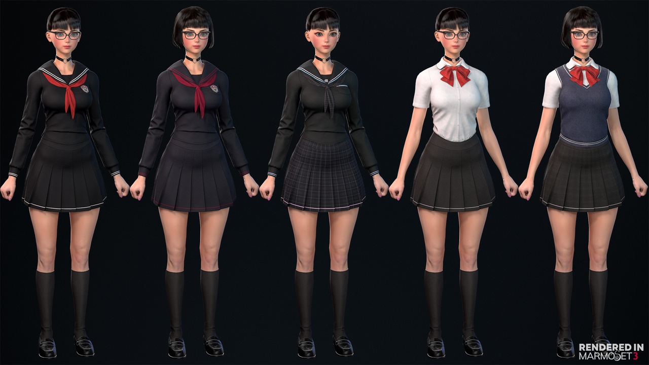 Media 1 for listing Millie Schoolgirl