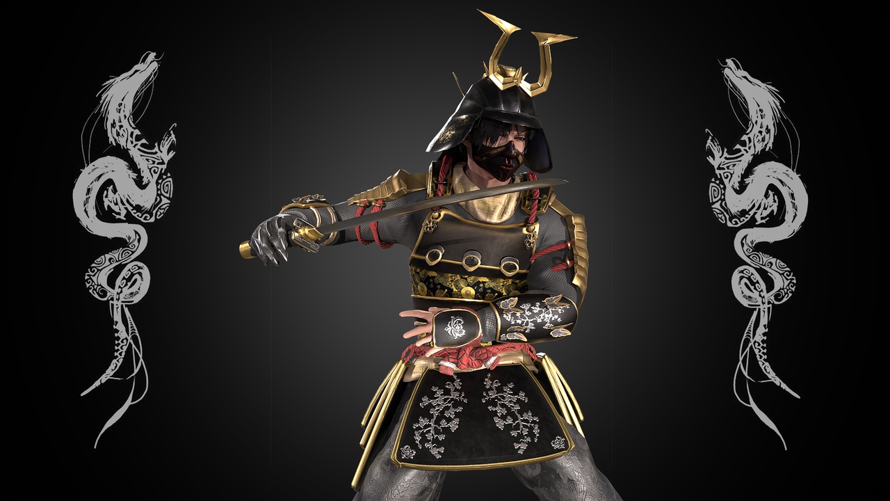Media 1 for listing Samurai Warrior