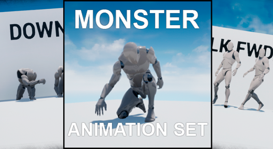 Monster Animation Set | Fab