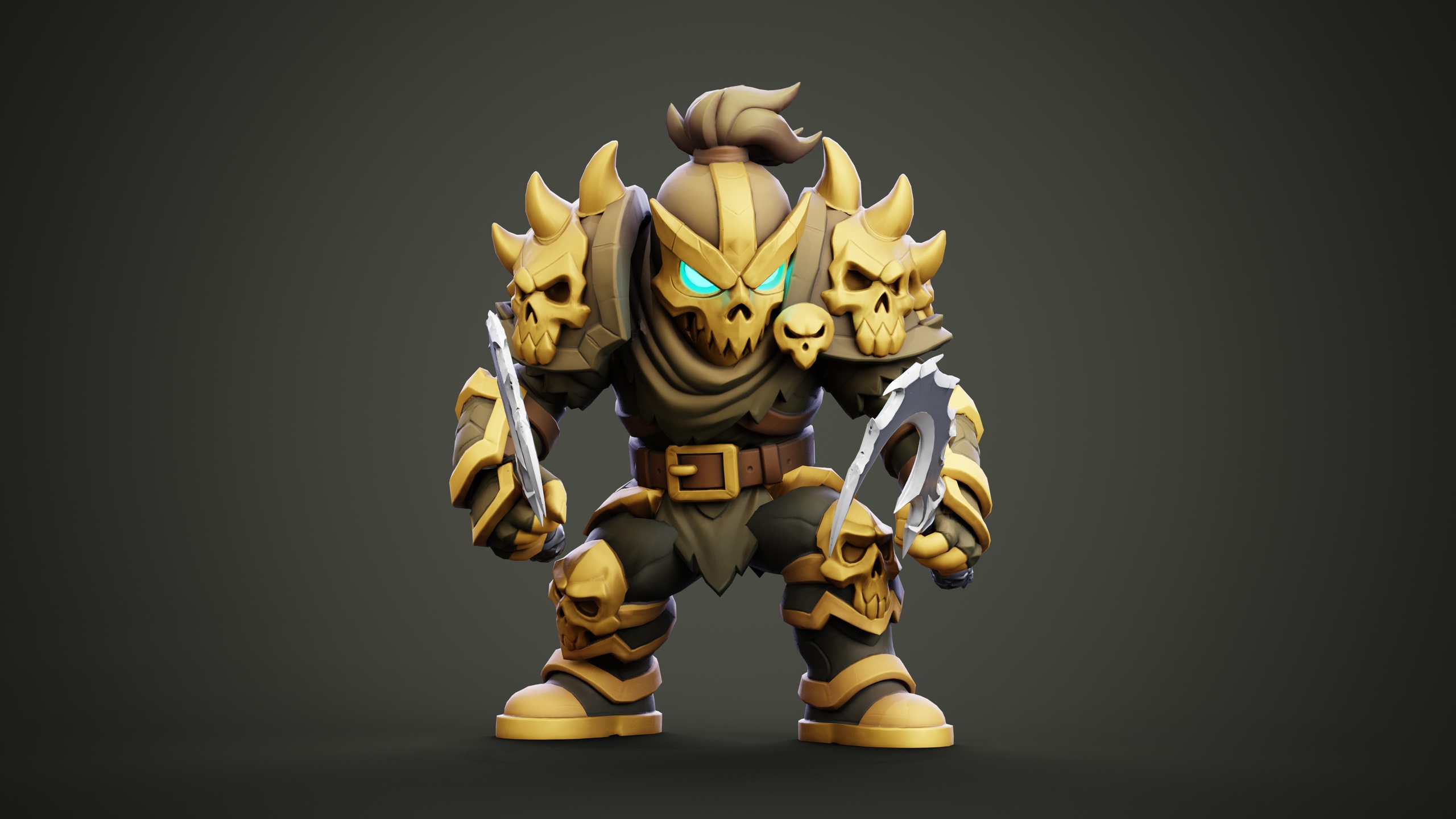 Media 1 for listing Stylized Medieval Undead Character - Dethgrim