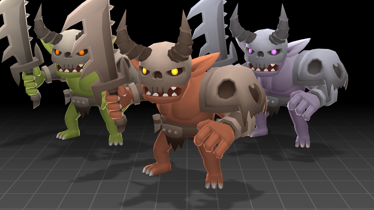 Media 1 for listing Poly HP - GoblinBarbarian