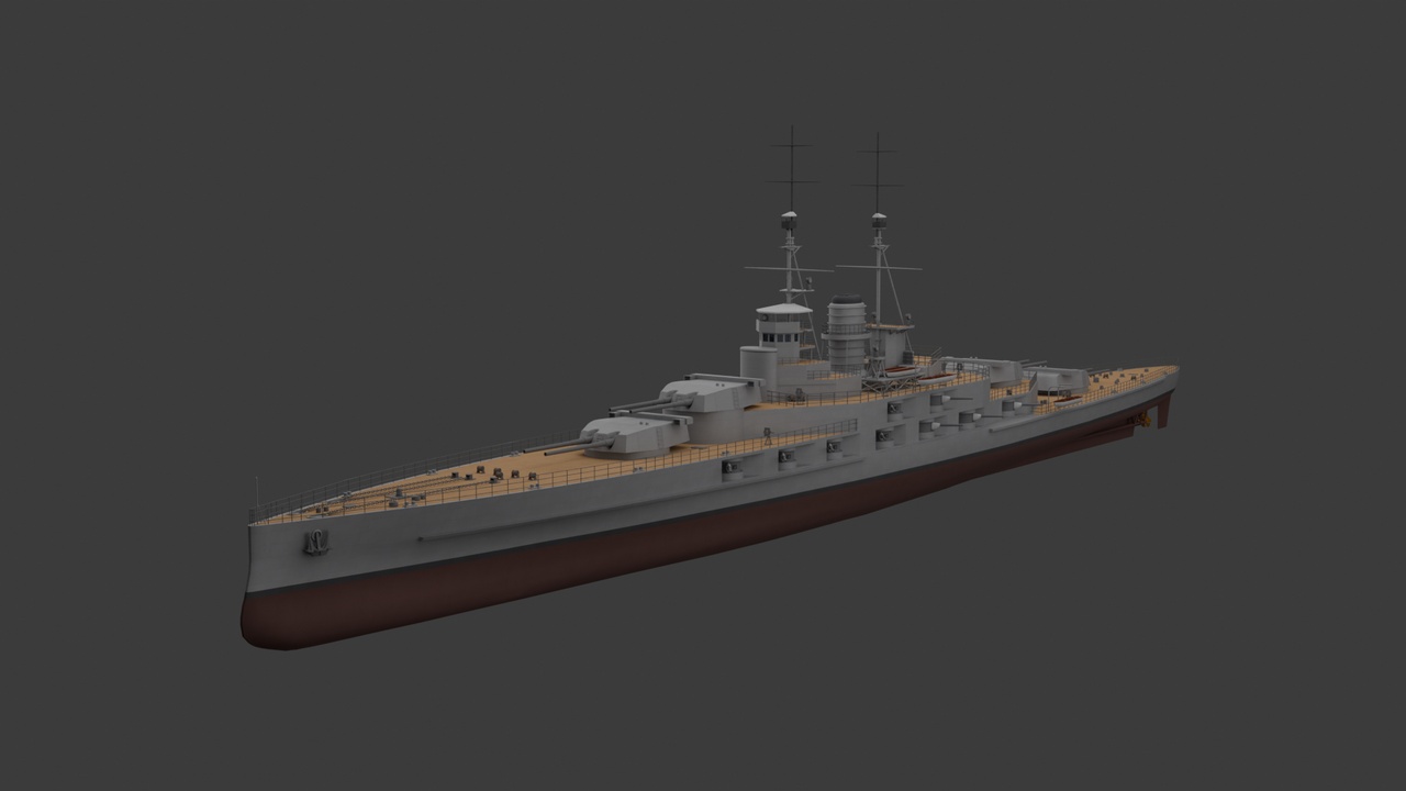 Media 1 for listing Fictional warship Hansan-class Battlecruiser