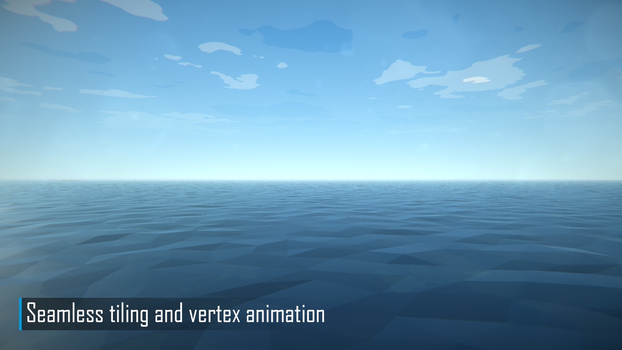 Media 1 for listing Low Poly Water - Poseidon