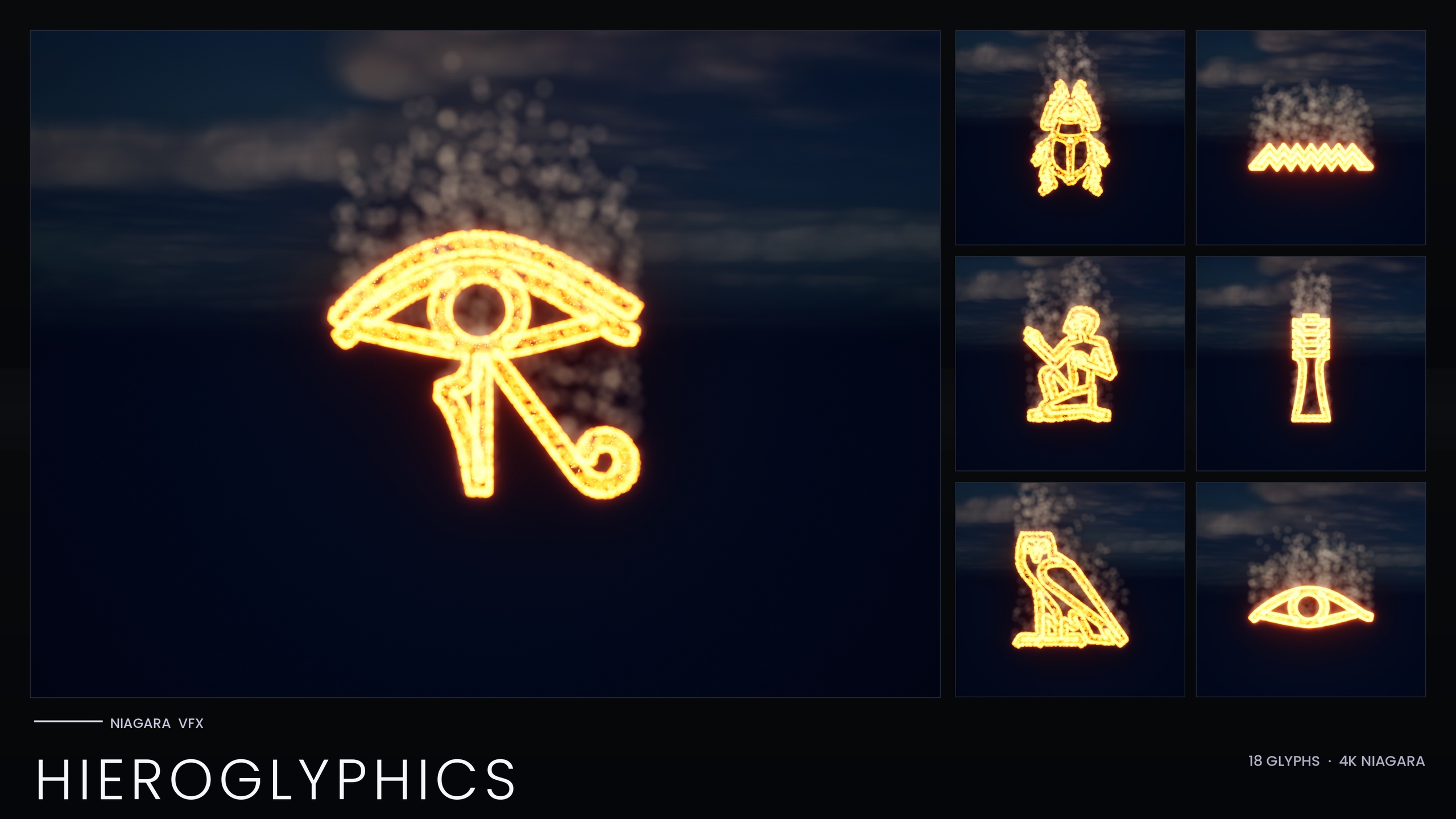 Media 1 for listing Niagara Hieroglyphics Pack
