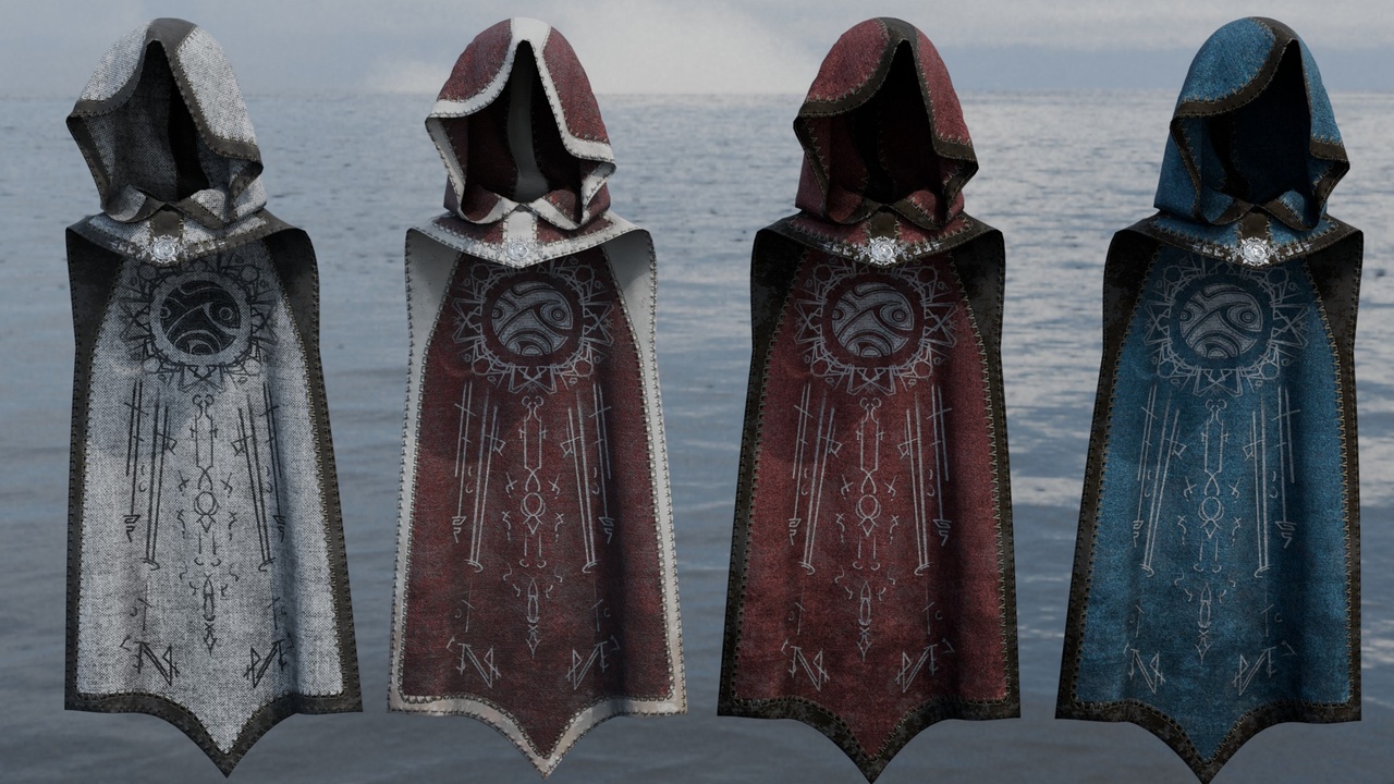 Media 1 for listing High quality Cloak Hood 7 Colors