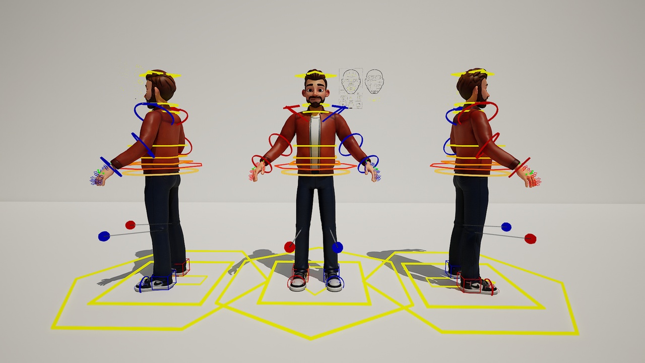 Media 1 for listing Metahuman Cartoon Character Man