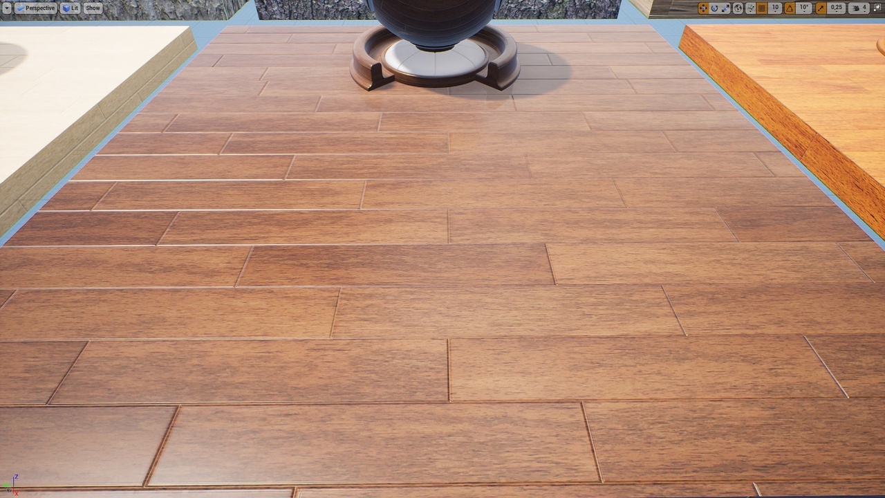Architectural Materials 4K 제품 등록을 위한 미디어 1개