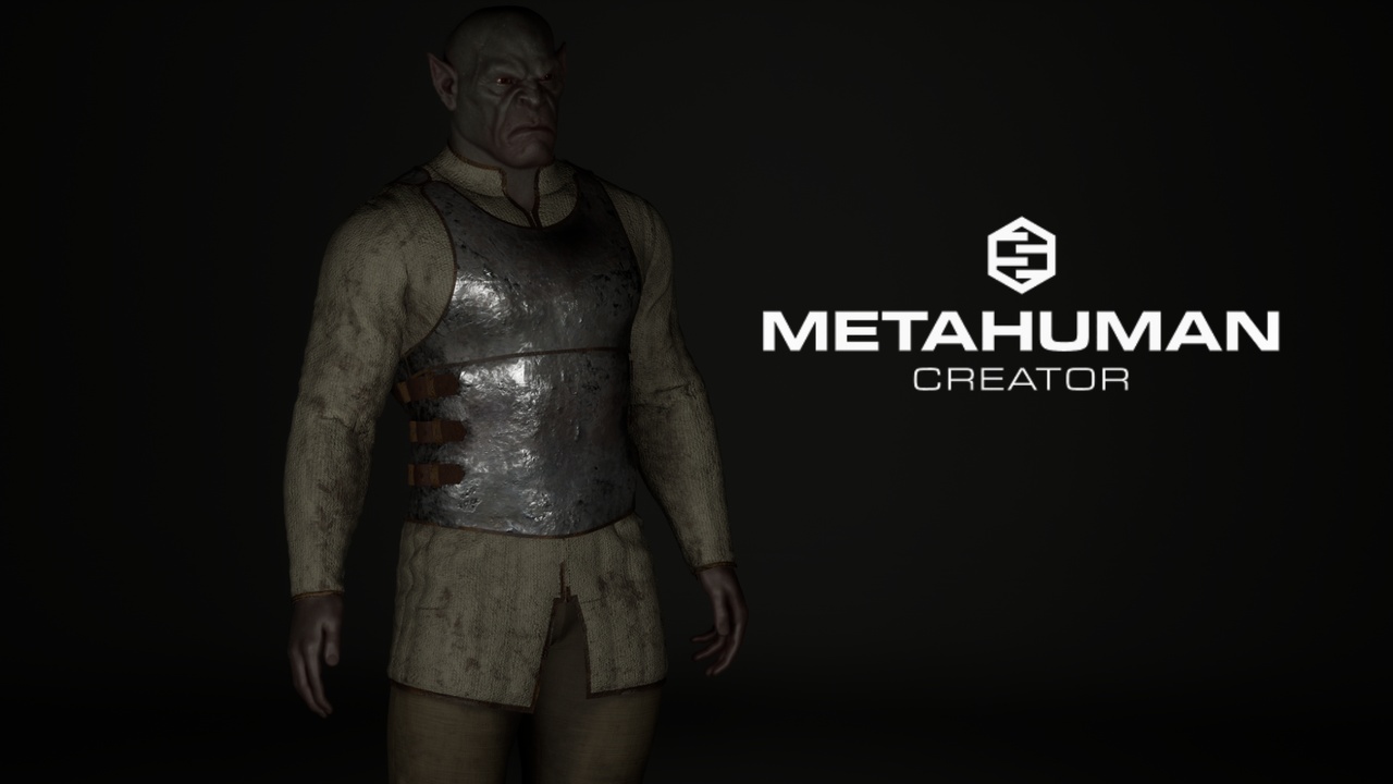 Media 1 for listing Orc Brute – MetaHuman Character With Armor