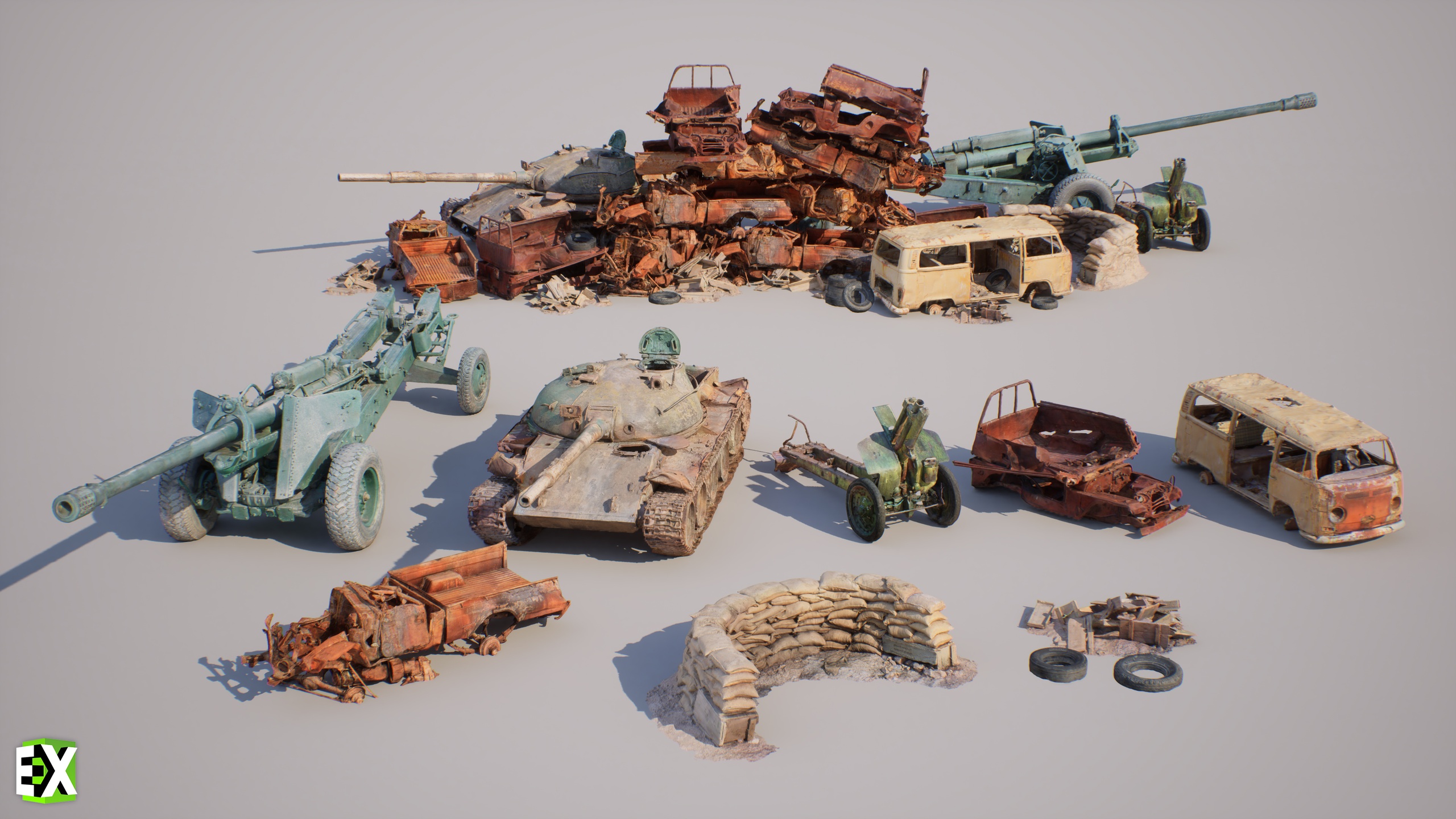 Media 1 for listing Photogrammetry Military Wreck Vol 1