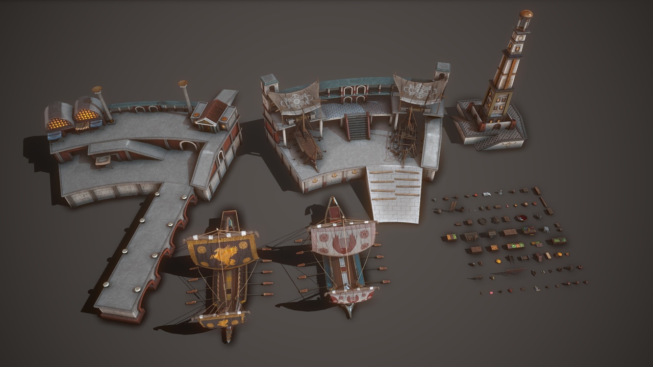 Media 1 for listing Seaport and Ship Pack