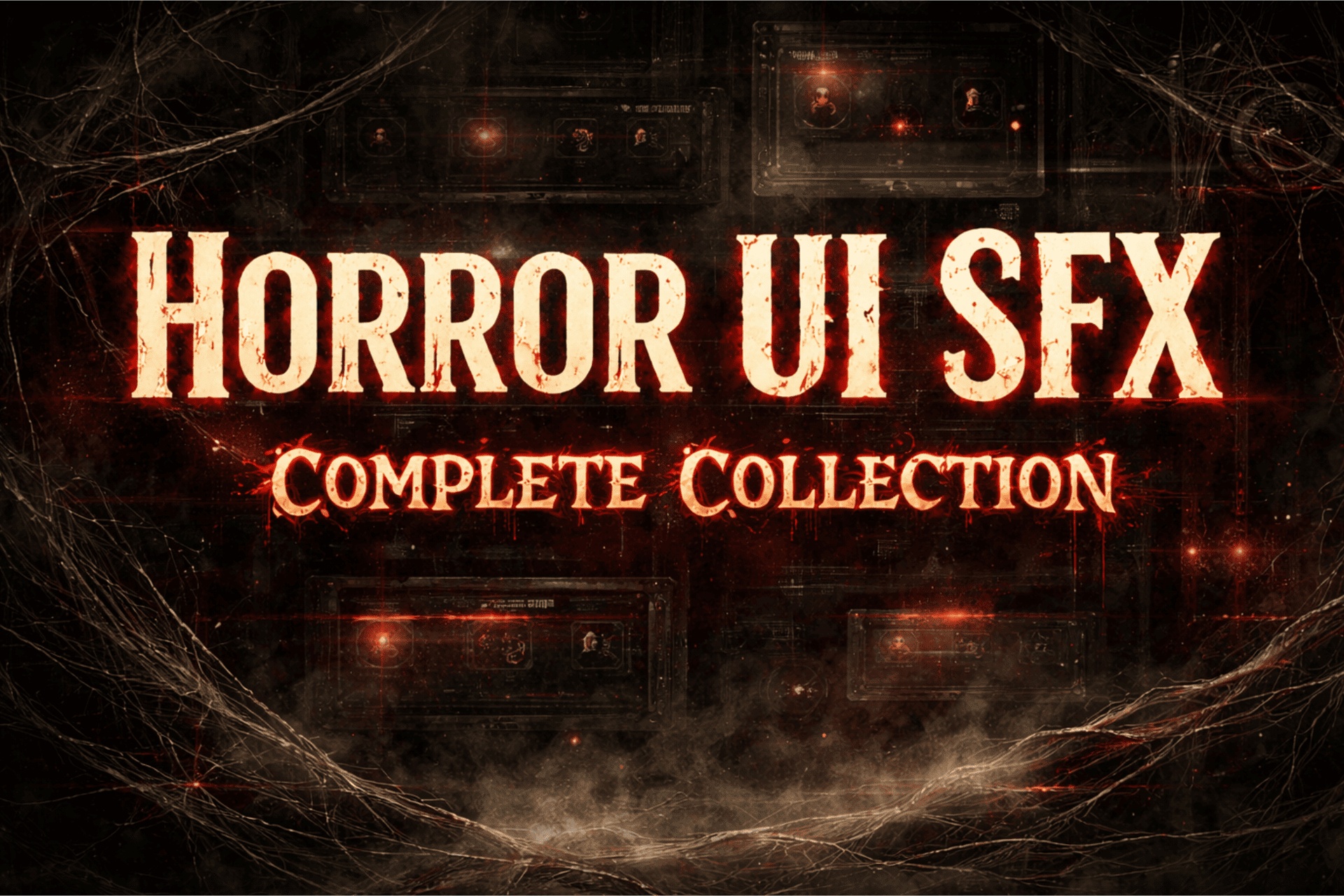 Media 1 for listing Horror UI SFX - Complete Collection
