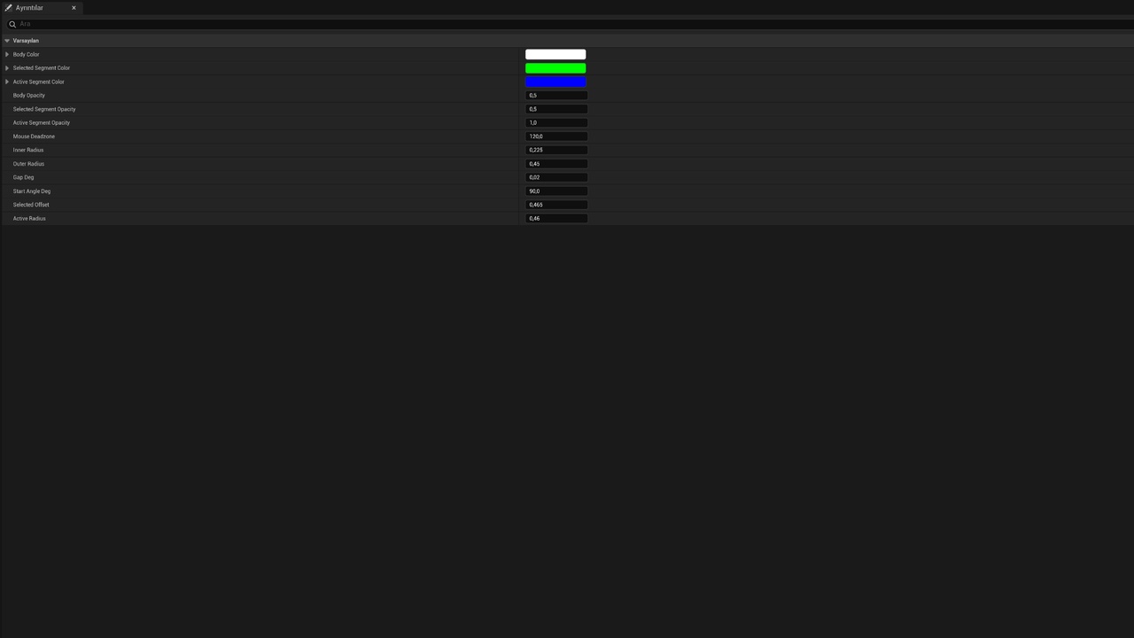 Media 1 for listing Advanced Modular Radial Menu System