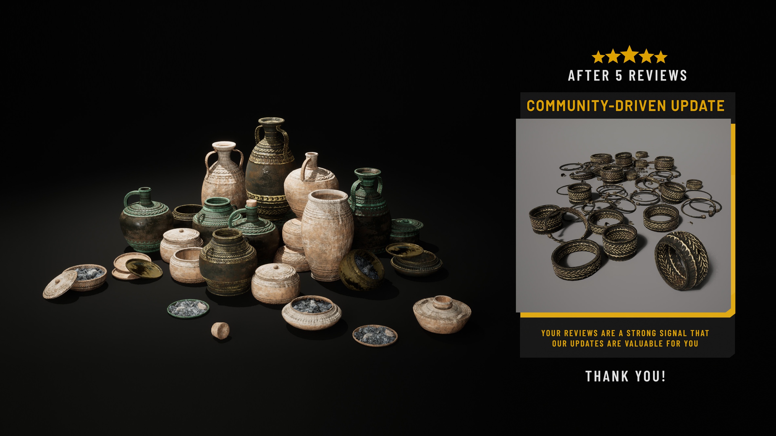 Media 1 for listing Art & Statues vol.01 - Antique Pottery