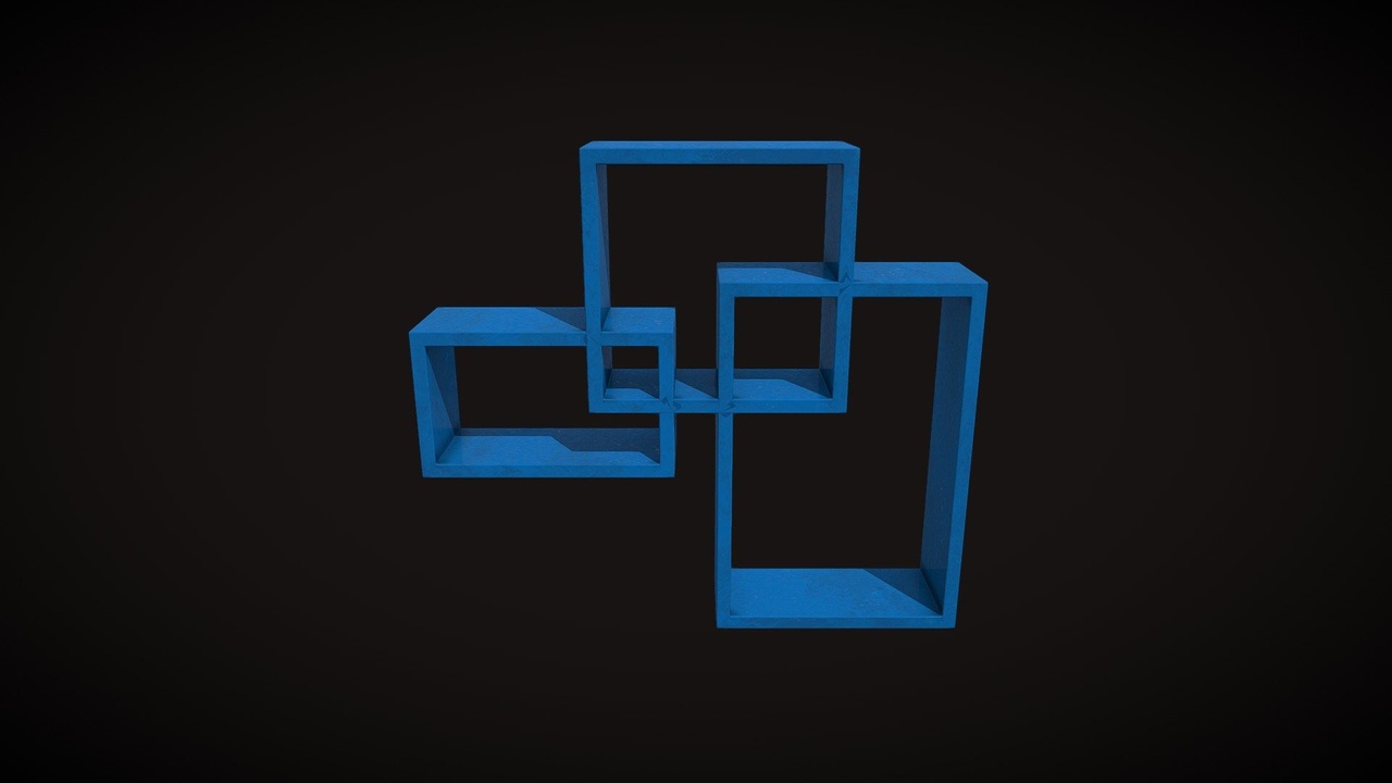 Media 1 for listing Blue Shelf
