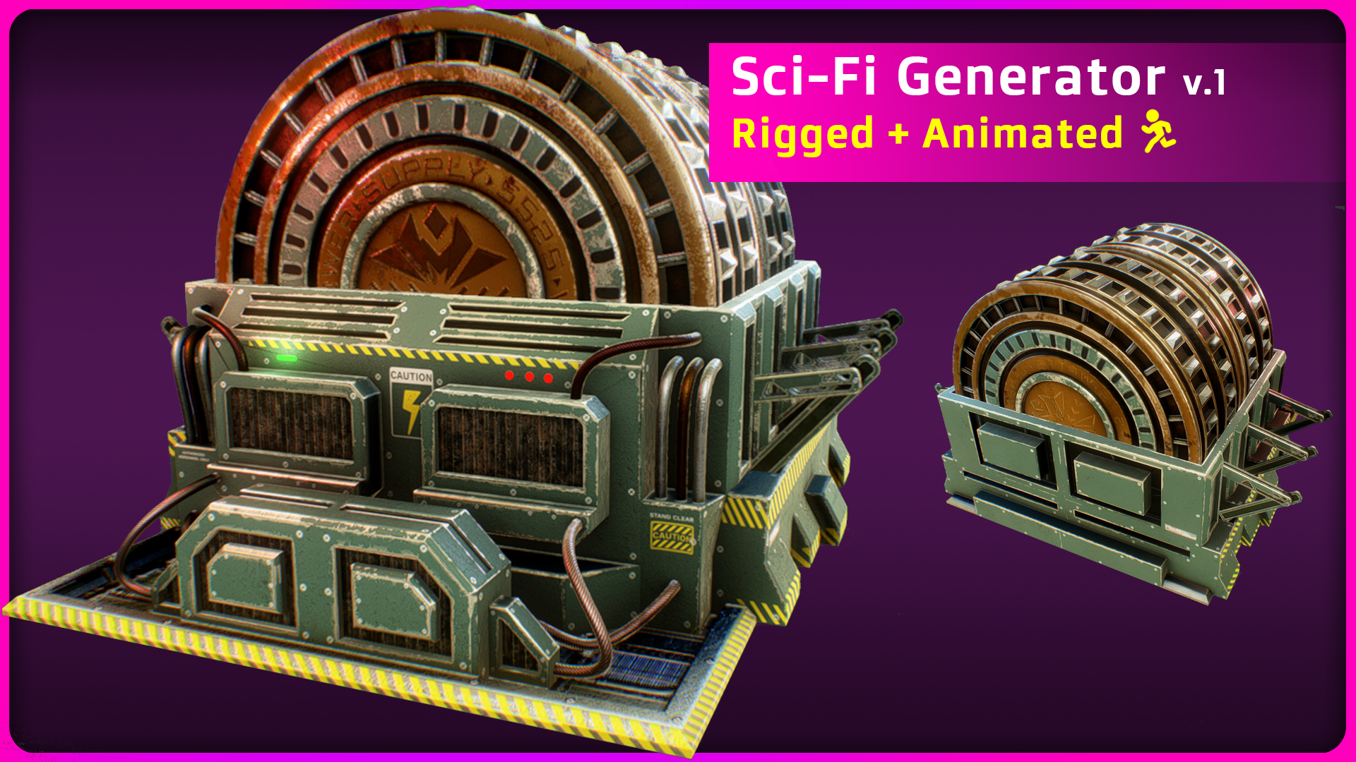 Fantasy Generator Machine Sci-Fi Generator v.1 | Fab