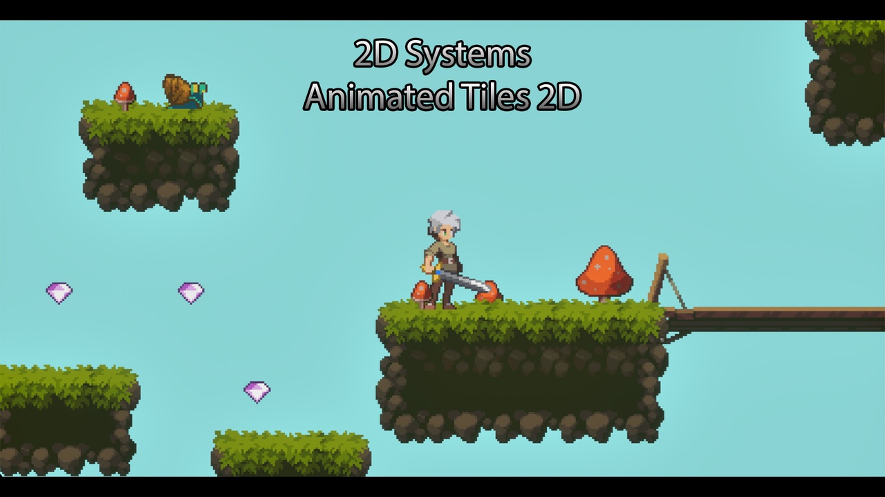 Media 1 for listing 2D Systems - Animated Tiles 2D for Unreal
