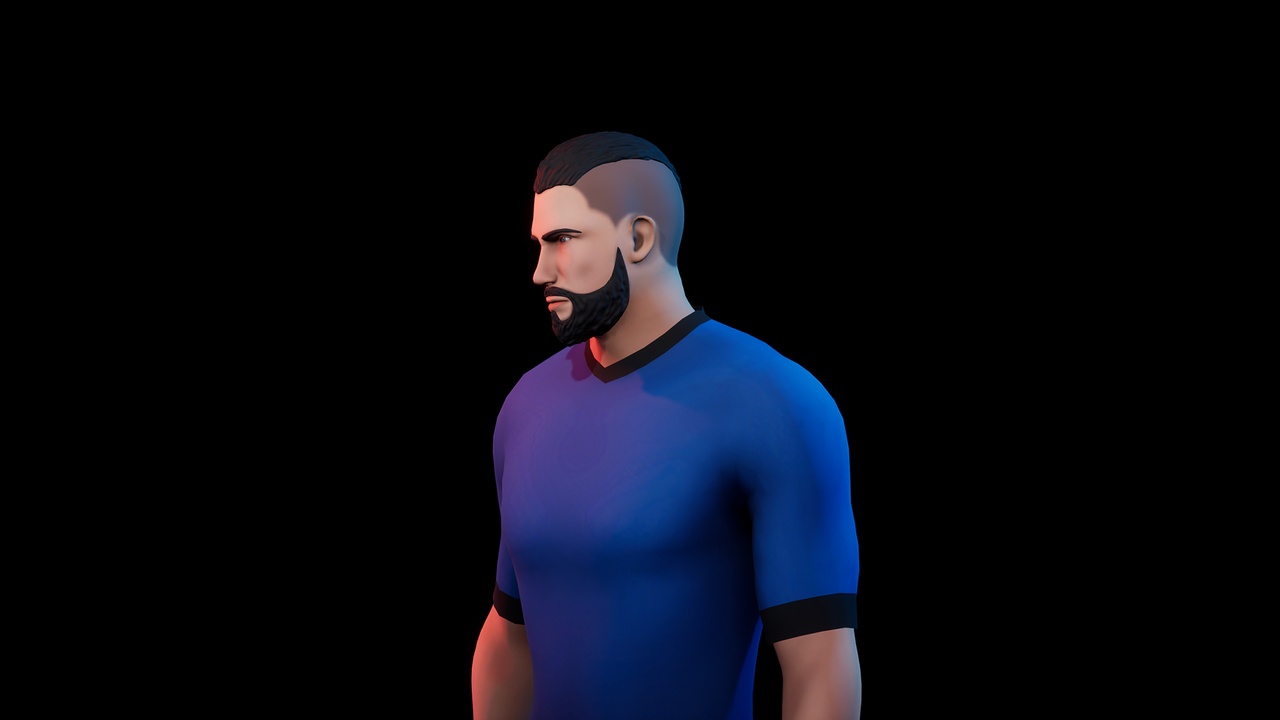 Media 1 for listing Stylized Man Casual