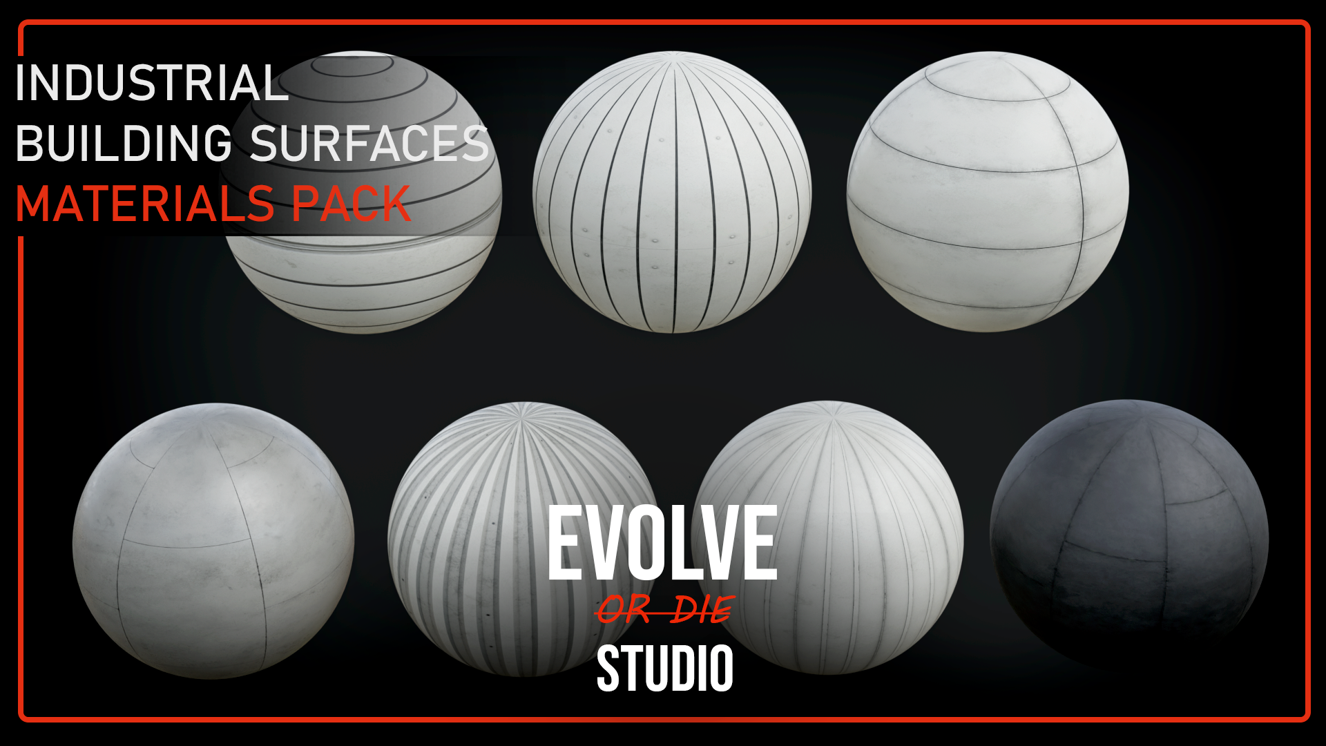 Industrial Building Surface Materials Pack | Fab