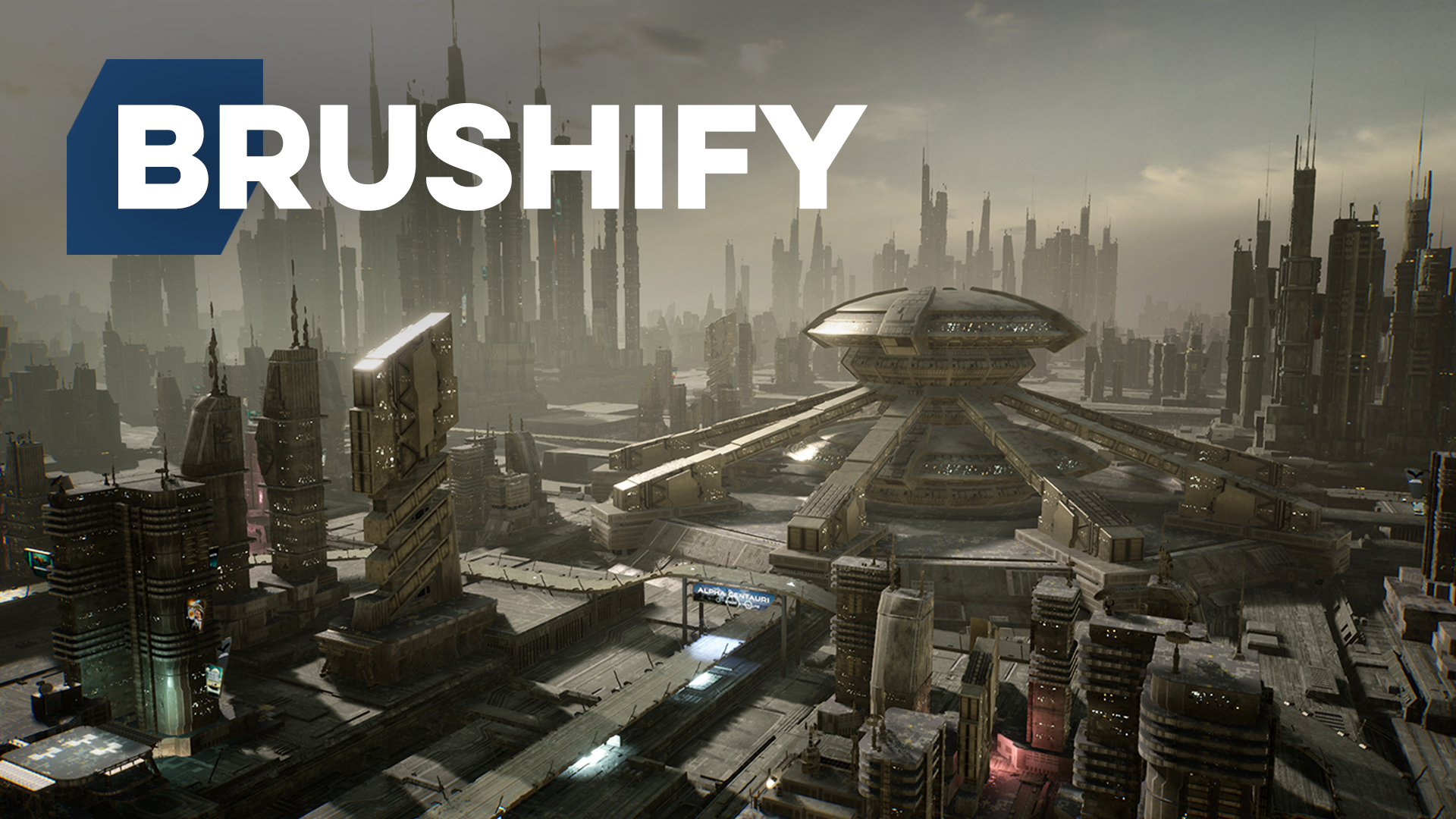 Sci Fi Building Texture Map
