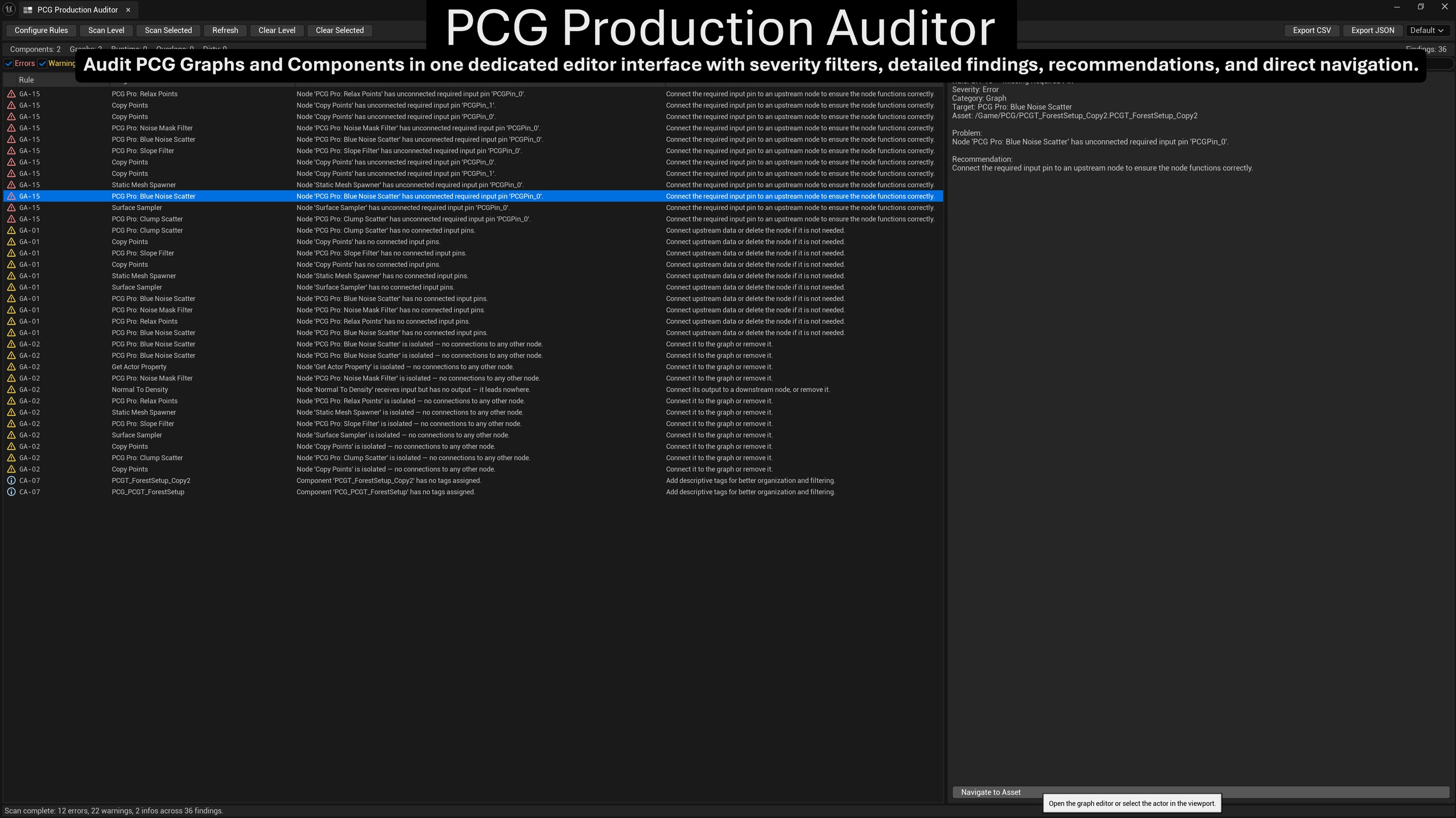 Media 1 for listing PCG Production Auditor