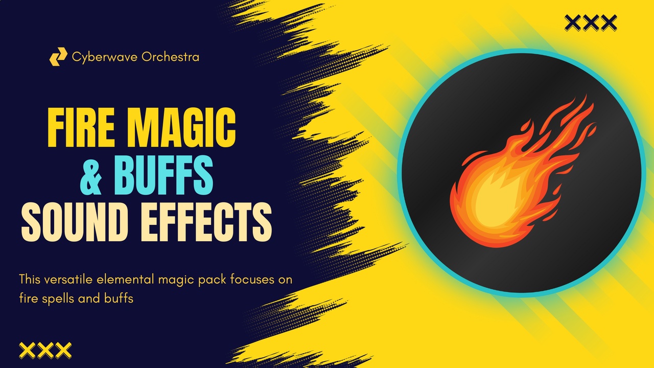 Media 1 for listing Fire Magic Spells and Buffs Sound Effects Pack