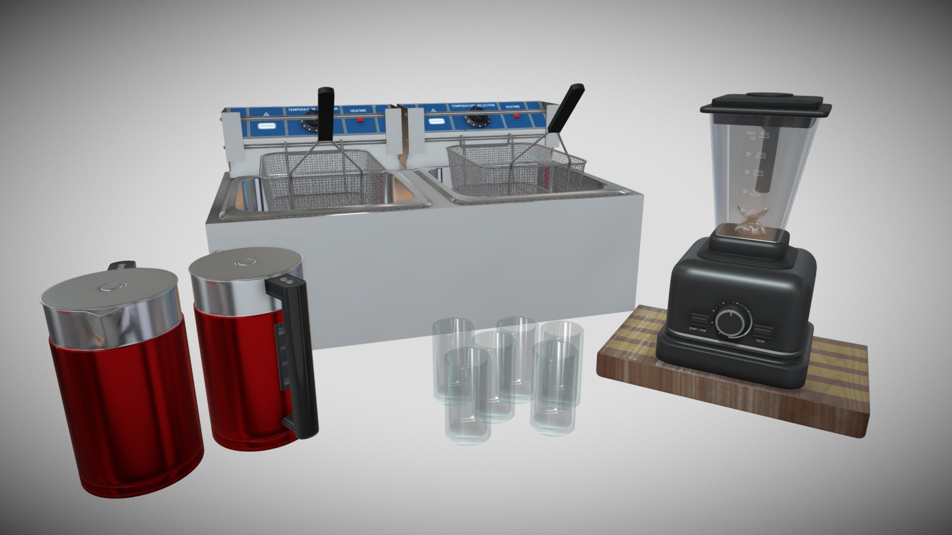 Deep Fryer - Electric Kettle - Mixer Grinder | Fab