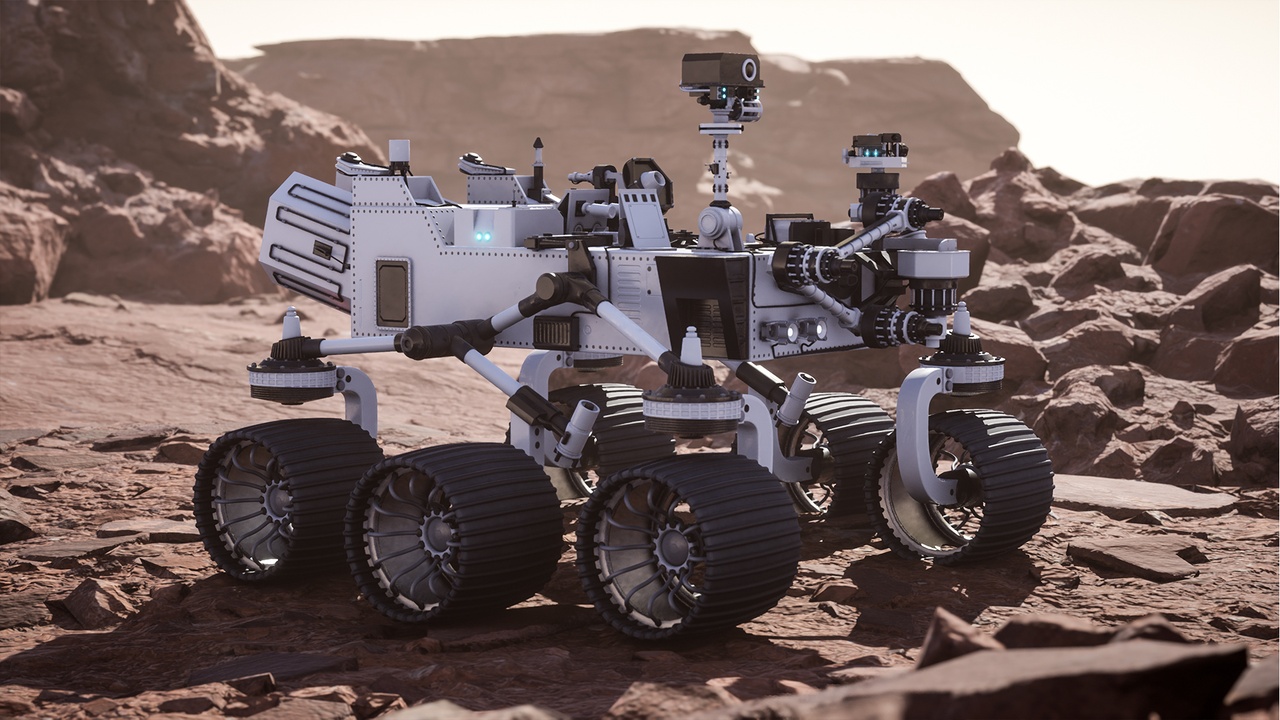 Media 1 for listing Space Scientific Rover