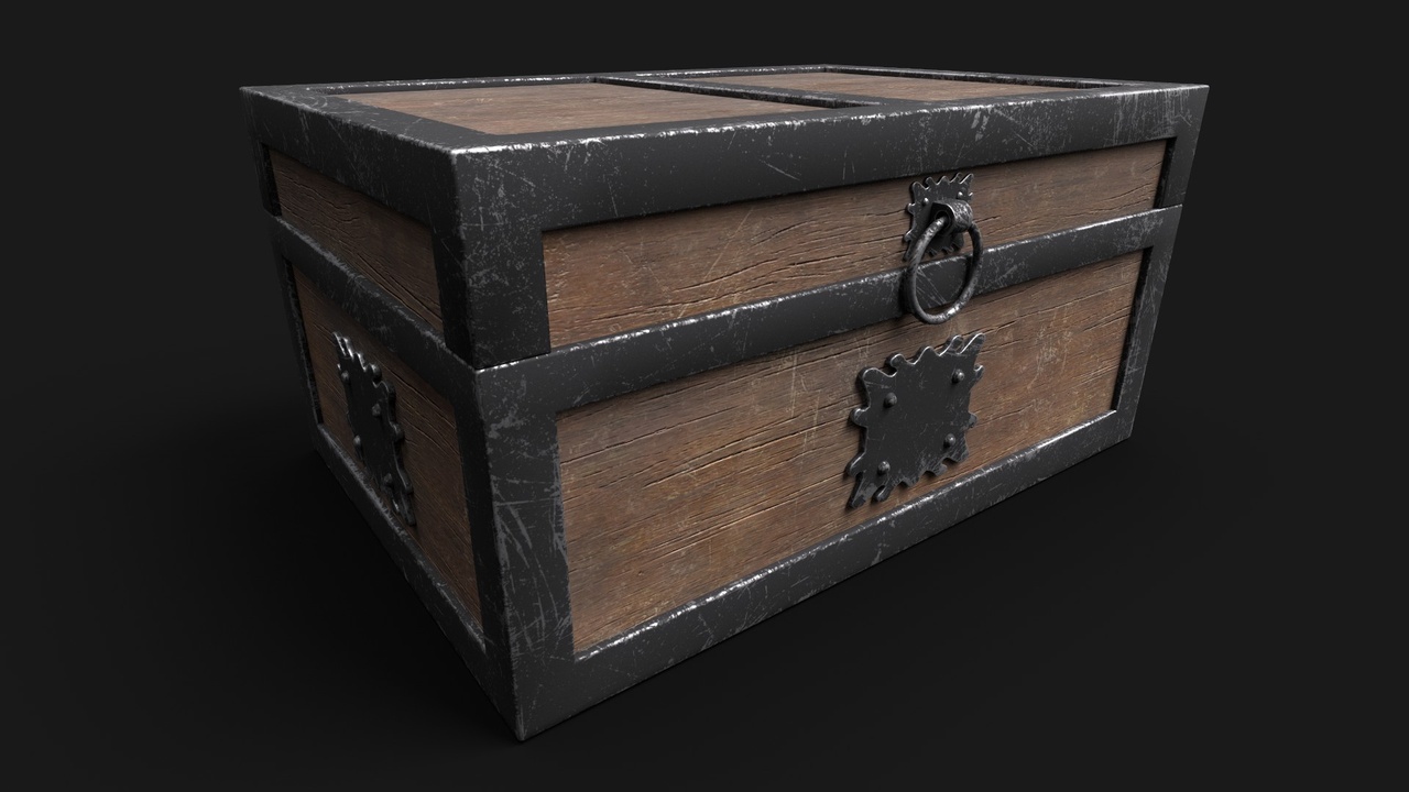 Media 1 for listing Chest Medieval M2