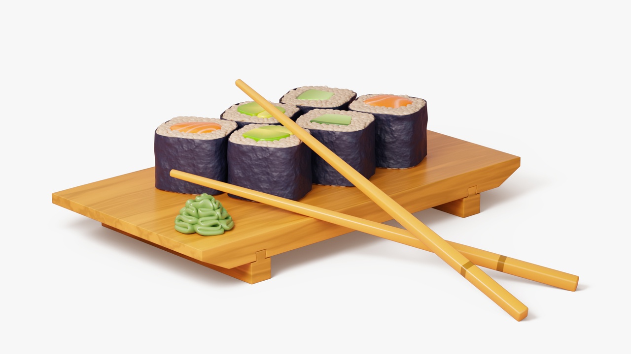 Media 1 for listing Maki Sushi Set