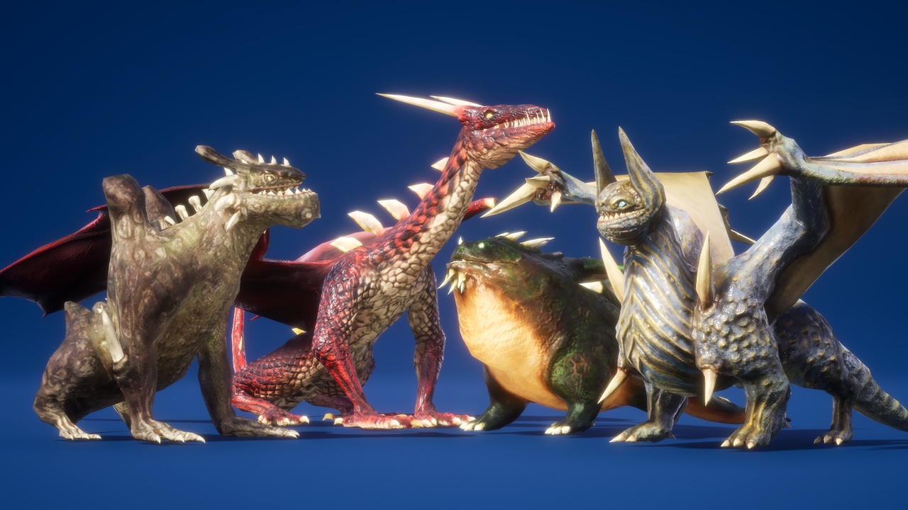Media 1 for listing Dragon for Boss Monster : PBR