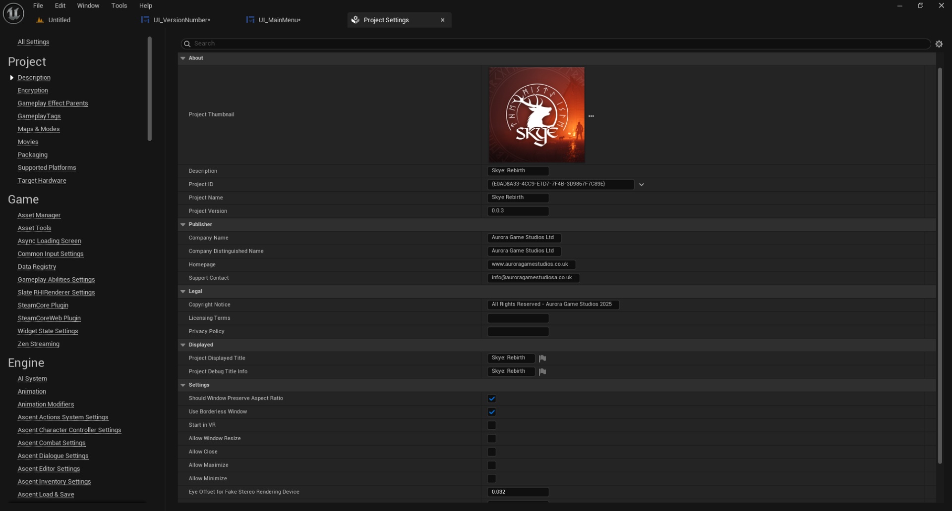 Media 1 for listing Version Sense: Automated Platform & Version Display for Unreal Engine
