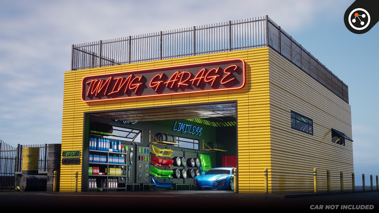 商品 Tuning Garage - UE5 的媒体 1