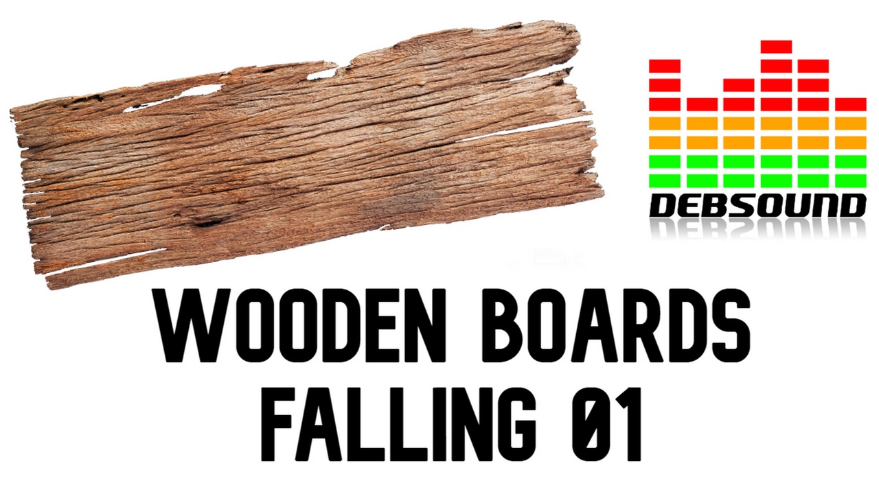 Media 1 for listing Wooden Boards Falling Sound Effects
