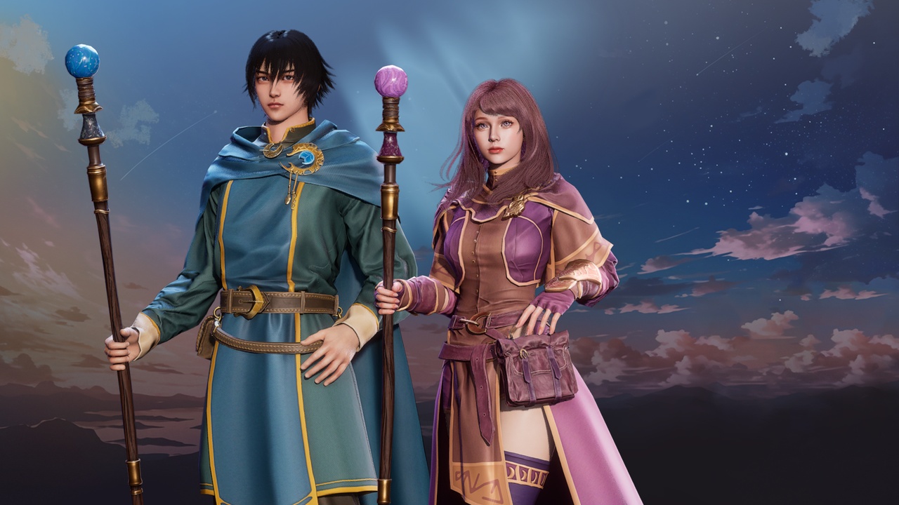 Media 1 for listing MMORPG Newbie Mage - Medieval Fantasy Modular Character