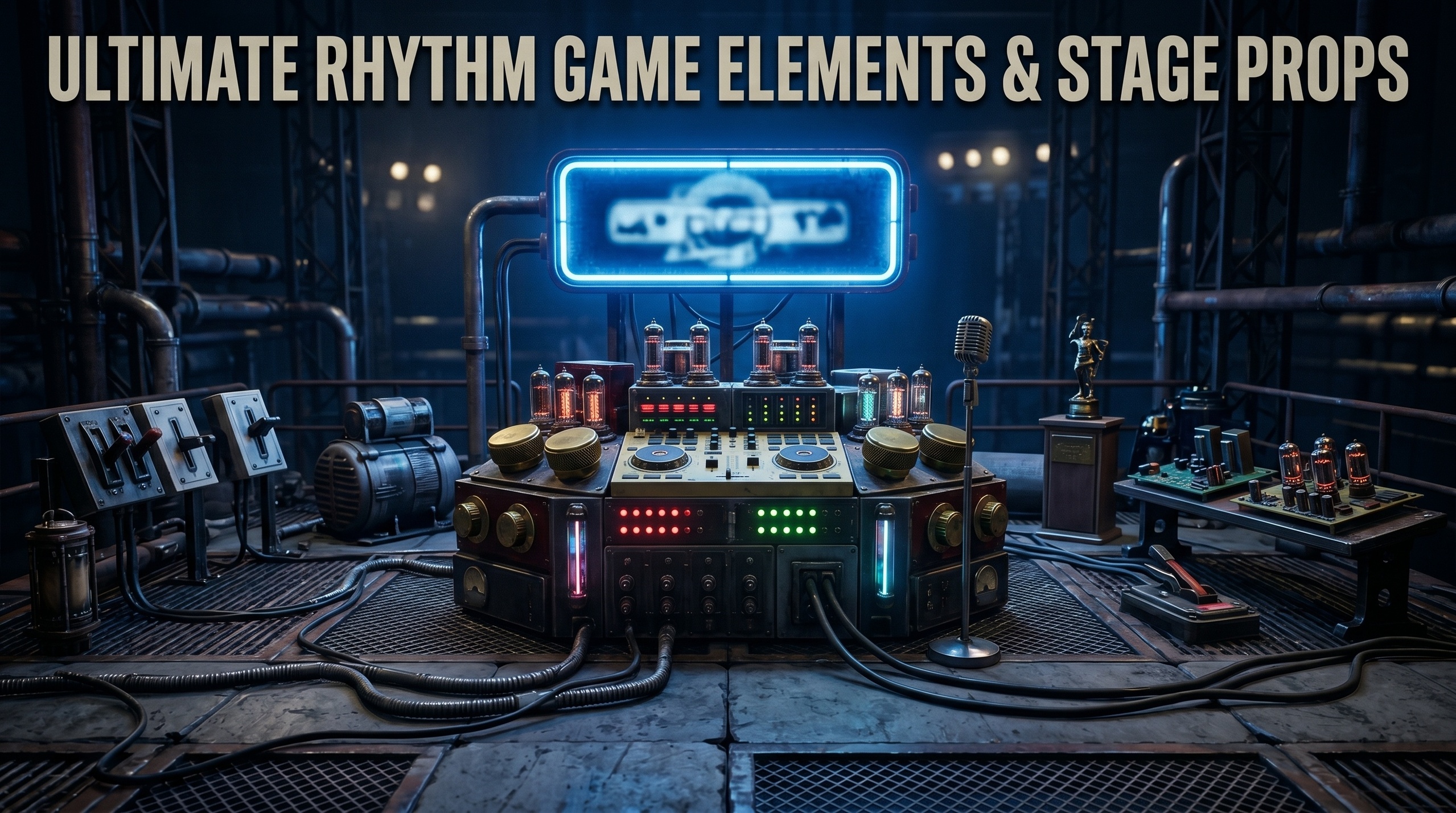 Media 1 for listing Ultimate Rhythm Game Elements & Stage Props