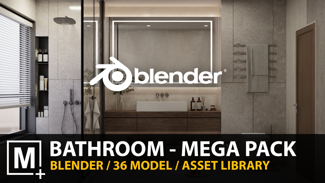 Media 1 for listing Bathroom - Furniture Mega Pack