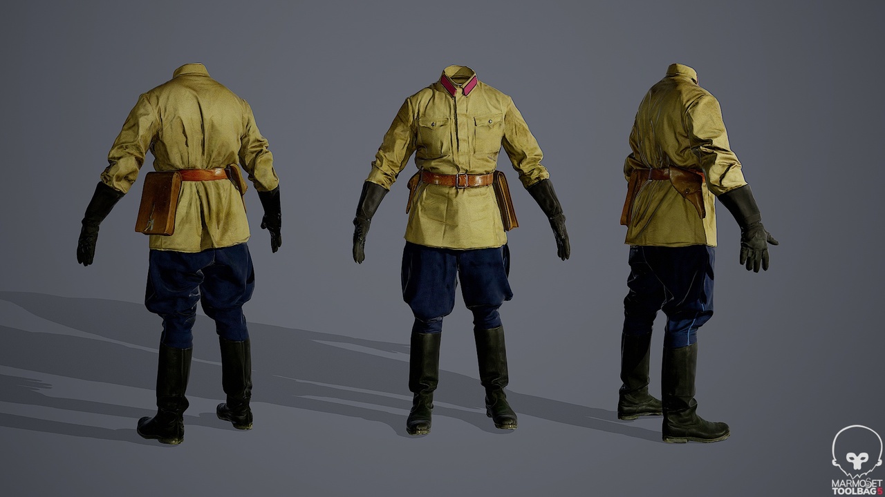 Media 1 for listing The uniform of a soldier of the Soviet army Aviator