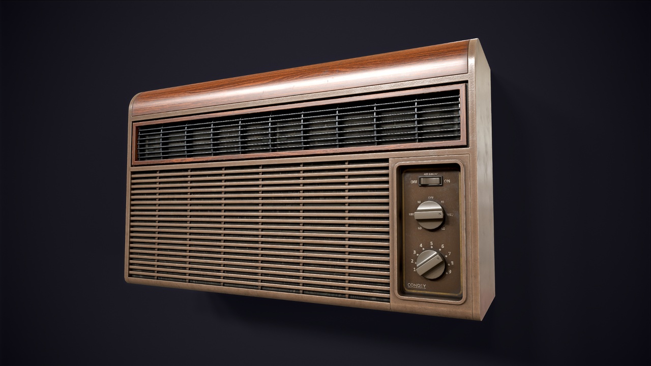 Vintage Wall Air Conditioner ilanı için 1. medya