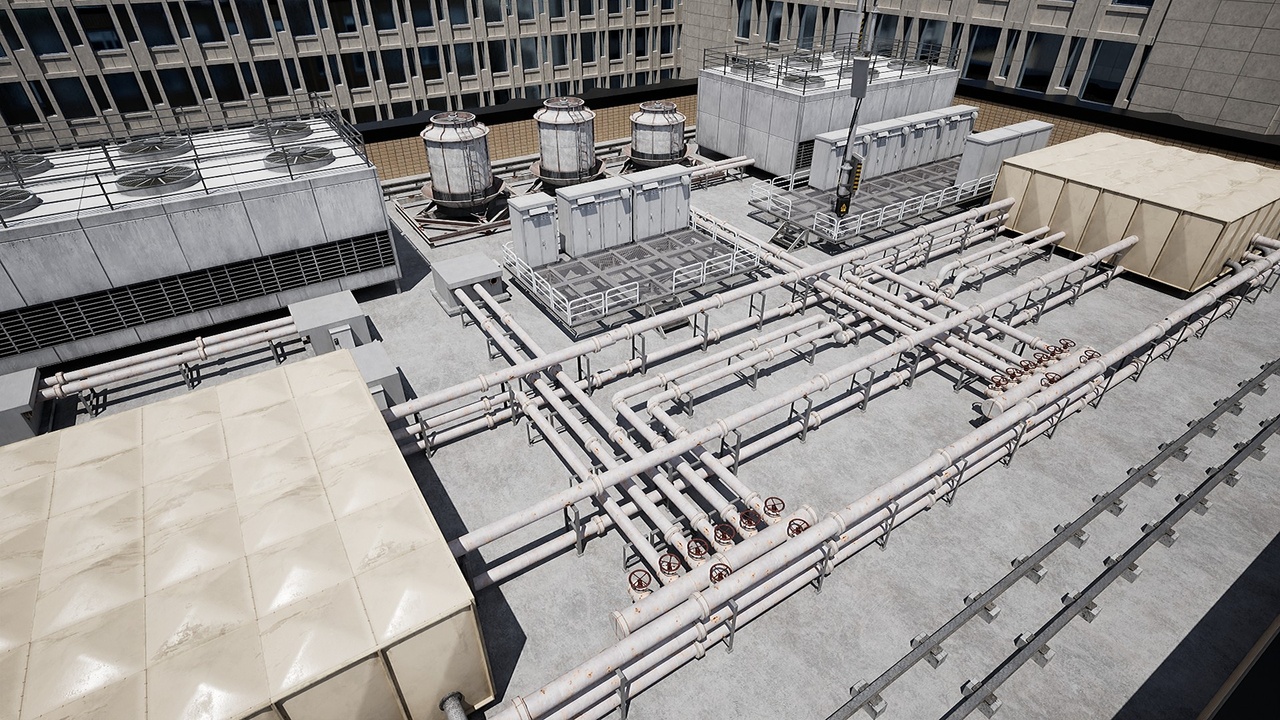 Media 1 for listing Japanese Rooftops - Props for Rooftops