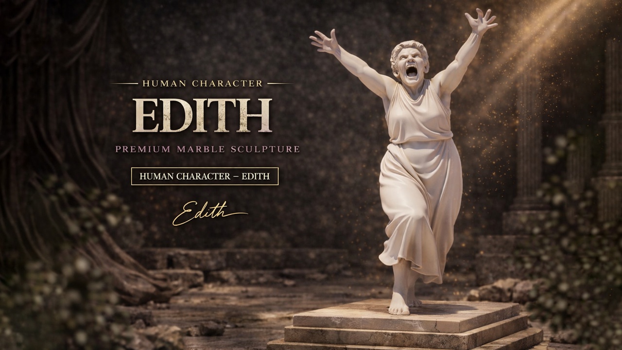Human Character Pack – Edith | Fab