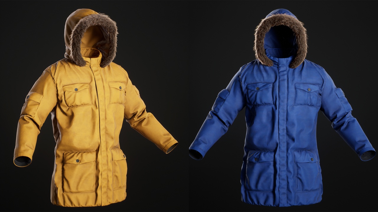 Media 1 for listing Jacket Winter Close Hood - Metahuman