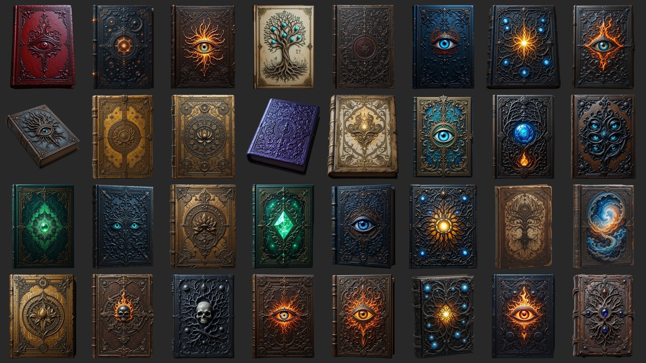 Media 1 for listing 324 Books And Tomes - Icons