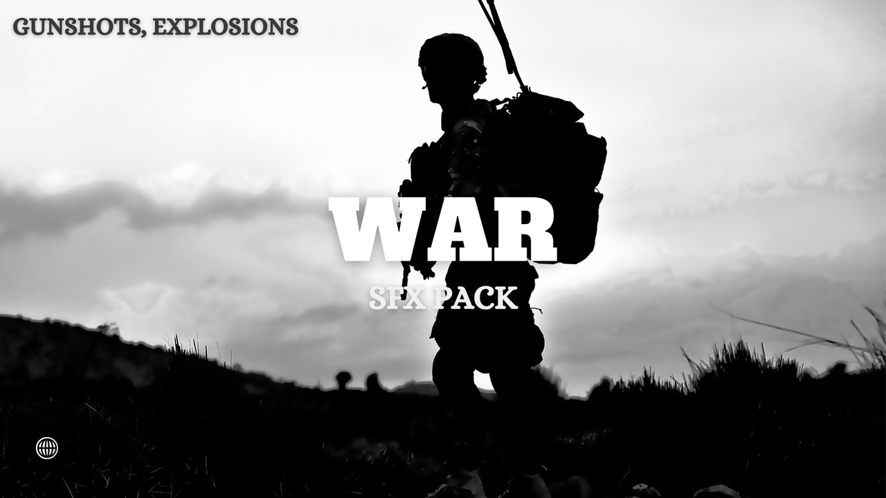 Media 1 for listing War SFX Pack (Gunshots, Explosions)
