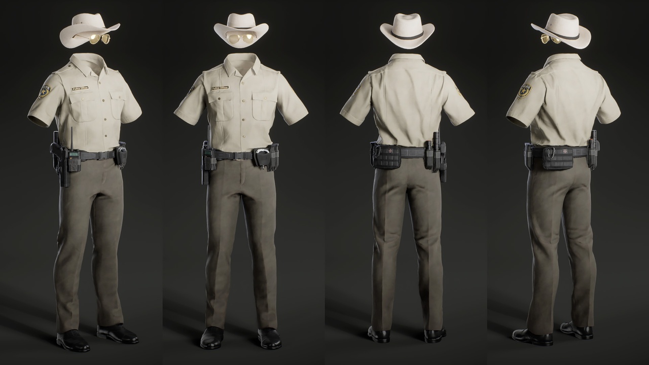 Media 1 for listing Police Uniform 04 - Metahuman