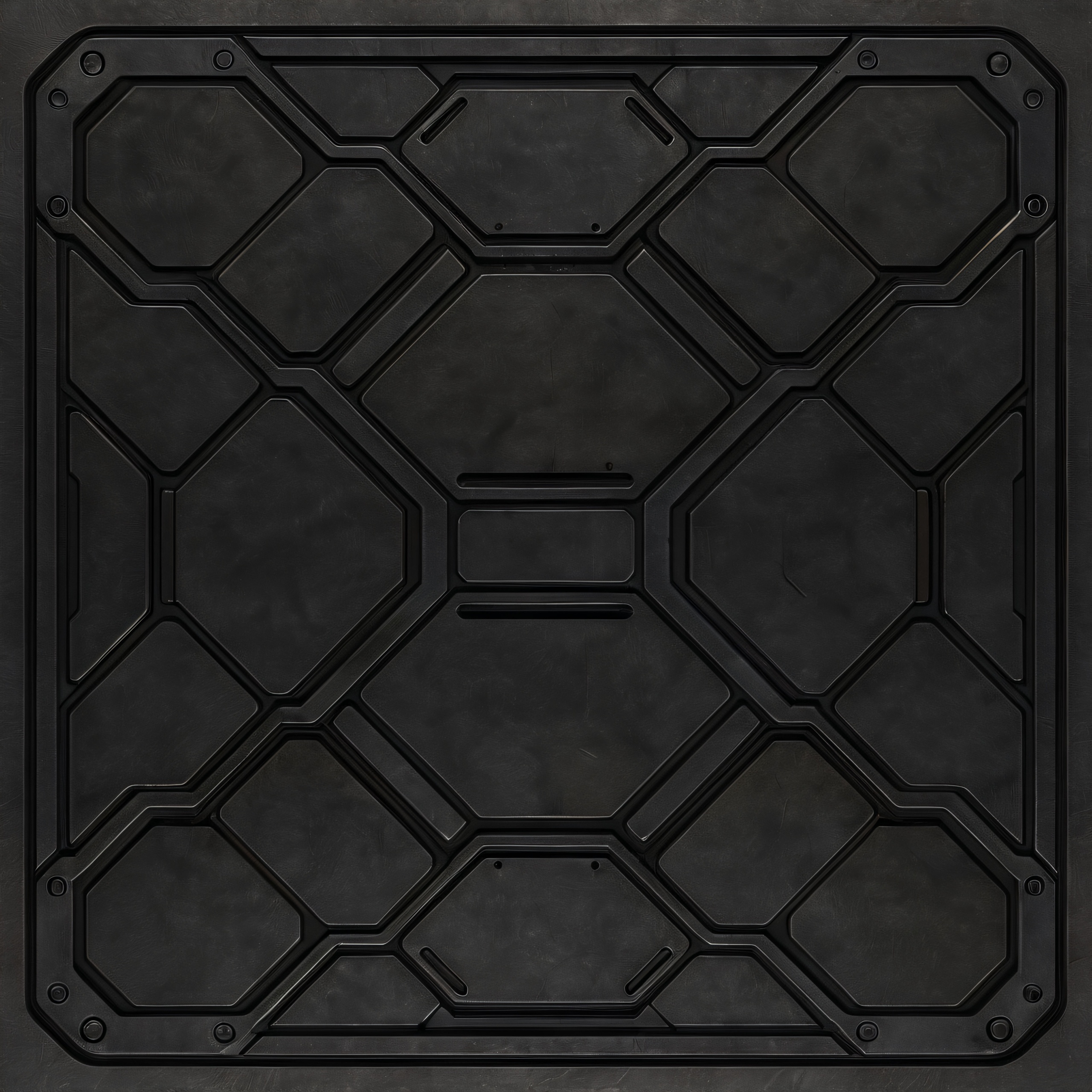Media 1 for listing Sci-Fi Floor Panel Textures Pack 01