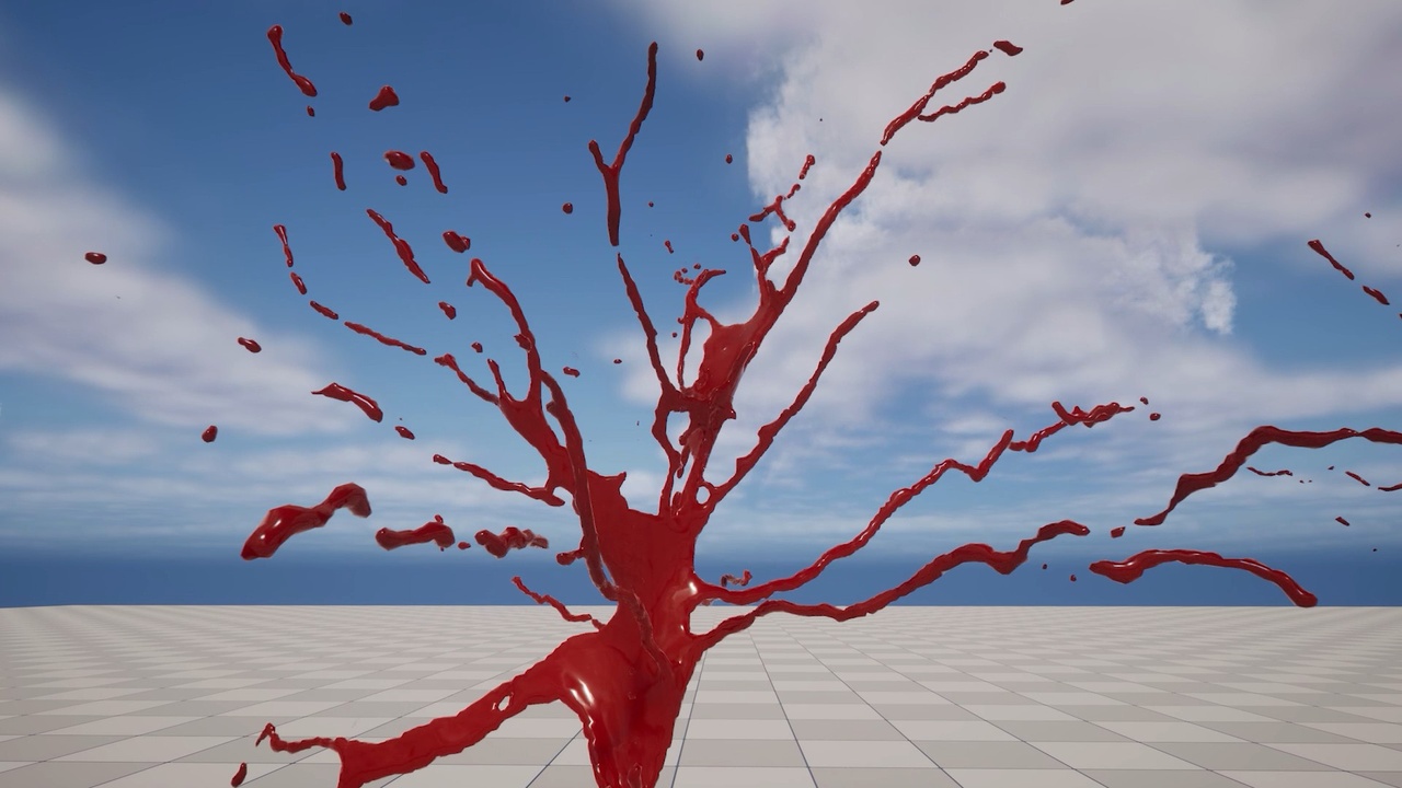 Media 1 for listing 3D Alembic Blood Effects